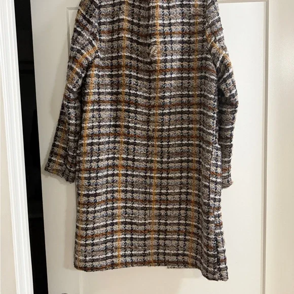 DAVI & DANI Multicolor Tweed Coat - Picture 6 of 6